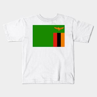 Zambia flag Kids T-Shirt